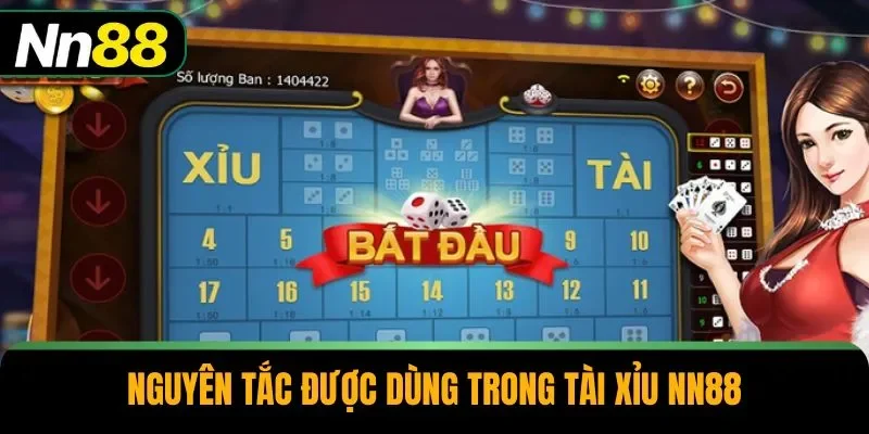 Nguyên tắc được dùng trong tài xỉu NN88